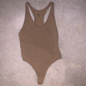Beige tna Aritzia bodysuit